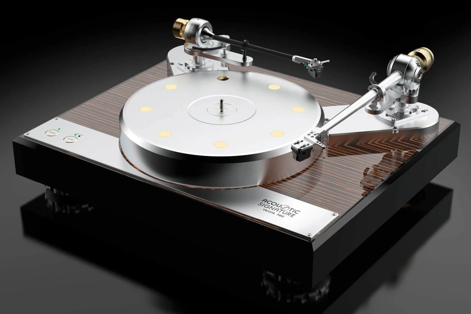 Acoustic Signature Verona Neo Adds Dual-Arm Flexibility to a Classic Turntable Design